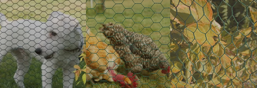 20 gauge, Hexagonal Netting - Black Vinyl Coated 20 gauge, Hexagonal Netting - Black Vinyl Coated